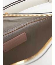 COCCINELLE MALETA CALF Bolso bandolera de piel lisa blanco - Bolsos Mujer - 4