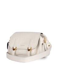 COCCINELLE CAMPUS Mini bolso bandolera, en piel. blanco - Bolsos Mujer - 2