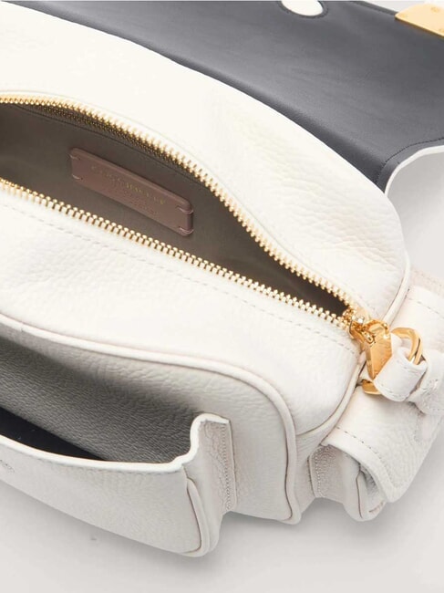 CAMPUS Mini bolso bandolera, en piel. blanco - Bolsos Mujer