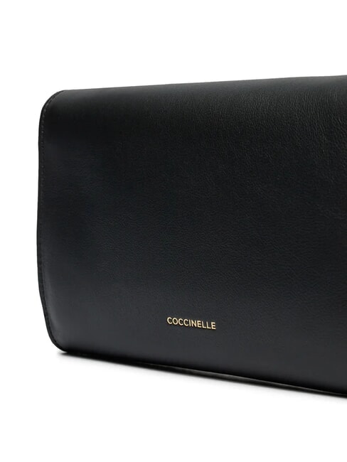 CAMPIONARIO - MAGIE 2NITE Bolso de mano de piel con bandolera de cadena negro - Bolsos Mujer