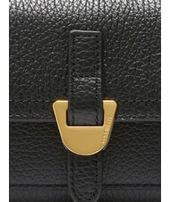 COCCINELLE CAMPUS Cartera mediana de piel martillada negro - Carteras Mujer - 3