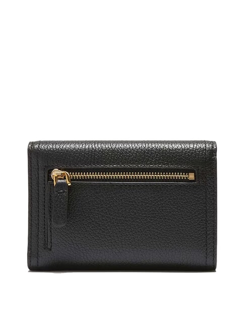 CAMPUS Cartera mediana de piel martillada negro - Carteras Mujer