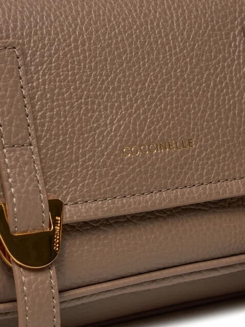 CAMPUS Mini bolso bandolera, en piel. topo c&aacute;lido - Bolsos Mujer