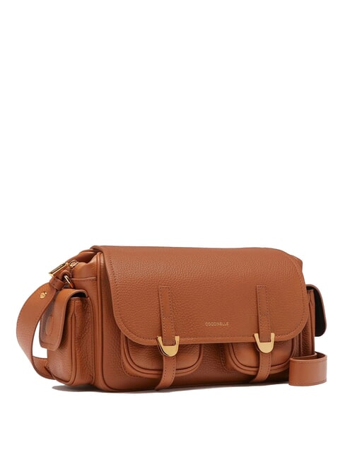 CAMPUS Bolso de hombro de piel martillada CUIR - Bolsos Mujer