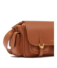 COCCINELLE CAMPUS Bolso de hombro de piel martillada CUIR - Bolsos Mujer - 3