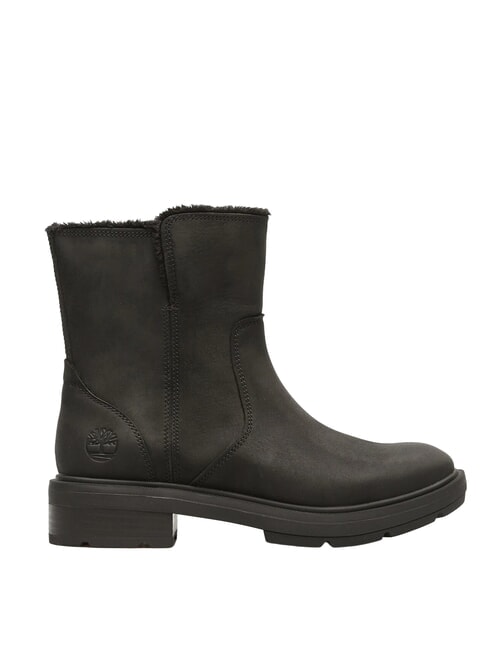 BRIMFIELD Botines de piel negro de grano completo - Zapatos Mujer