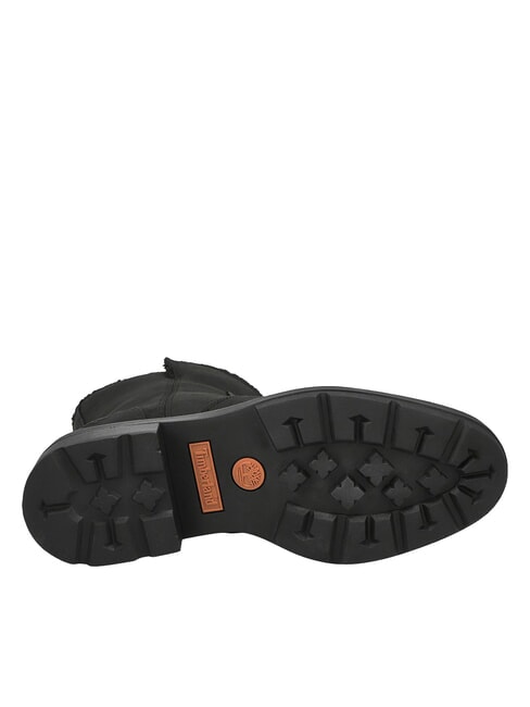 BRIMFIELD Botines de piel negro de grano completo - Zapatos Mujer