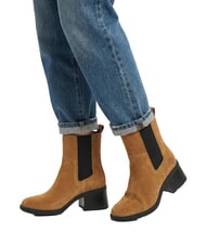 TIMBERLAND BELLEVAUX Botines gamuza marr&oacute;n media - Zapatos Mujer - 5