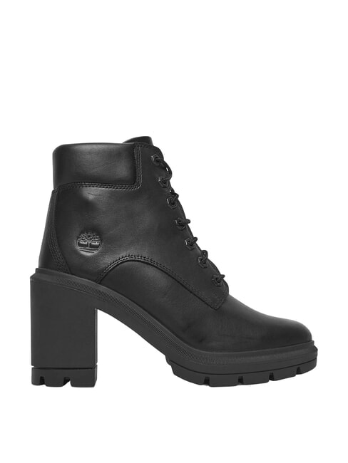 ALLINGTON Botines altos de piel Jetblack - Zapatos Mujer