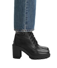 TIMBERLAND ALLINGTON Botines altos de piel Jetblack - Zapatos Mujer - 6