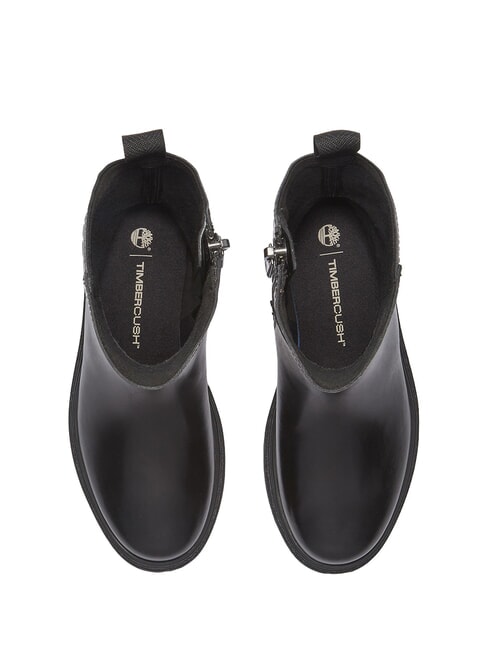 CAMBRIA VALLEY botas de cuero negro de grano completo - Zapatos Mujer