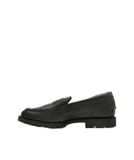 TIMBERLAND NOREEN mocasines de cuero negro de grano completo - Zapatos Mujer - 3