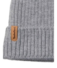 TIMBERLAND RIB KNIT Sombrero con pu&ntilde;os brezo gris medio - Sombreros - 2