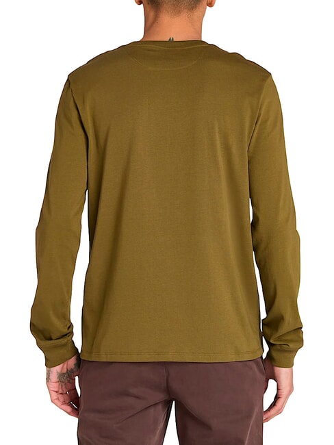 LS DNSTN RV CREW Jersey ajustado darkoliv - camiseta