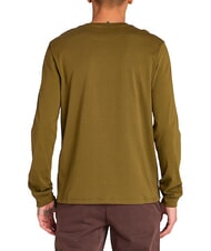 TIMBERLAND LS DNSTN RV CREW Jersey ajustado darkoliv - camiseta - 2