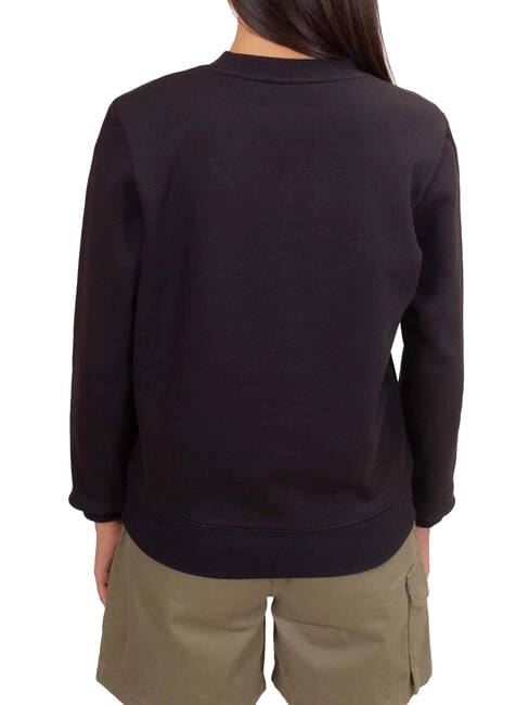 EXETER RIVER BRUSHED  Sudadera de mezcla de algod&oacute;n NEGRO - Sudaderas de mujer