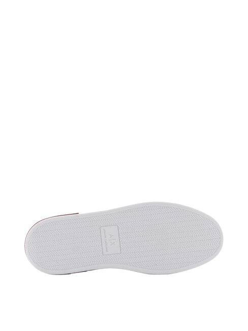 A|X Zapatillas de piel blanco &oacute;ptico + ranura - Zapatos Mujer