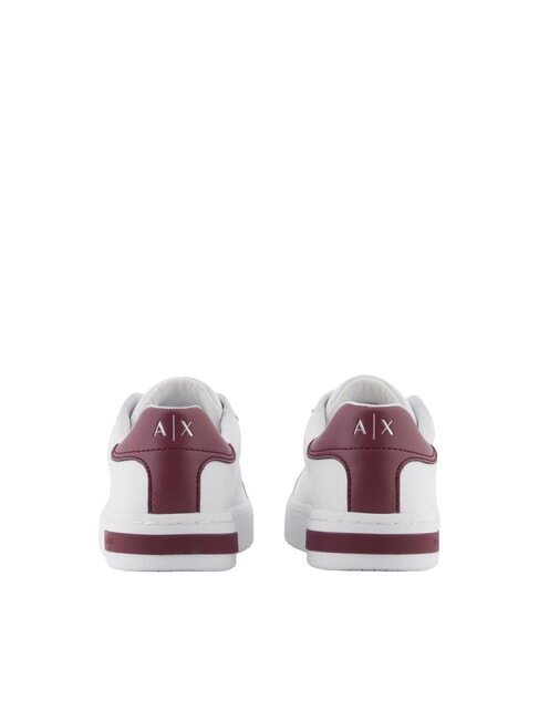 A|X Zapatillas de piel blanco &oacute;ptico + ranura - Zapatos Mujer