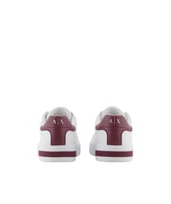 ARMANI EXCHANGE A|X Zapatillas de piel blanco &oacute;ptico + ranura - Zapatos Mujer - 3