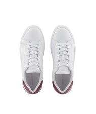 ARMANI EXCHANGE A|X Zapatillas de piel blanco &oacute;ptico + ranura - Zapatos Mujer - 4