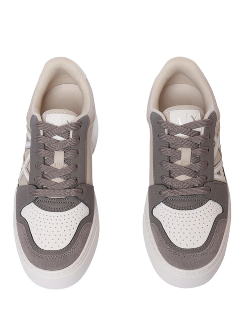 AX LOGO Zapatillas con plataforma lubina marr&oacute;n + arena - Zapatos Mujer
