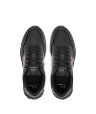 ARMANI EXCHANGE A|X Zapatillas negro/gris gaviota oscuro - Zapatos Hombre - 4