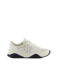 ARMANI EXCHANGE A|X Zapatillas gruesas blanco roto + oro p&aacute;lido - Zapatos Mujer - 2