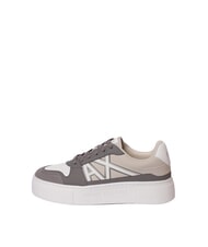 ARMANI EXCHANGE AX LOGO Zapatillas con plataforma lubina marr&oacute;n + arena - Zapatos Mujer - 2