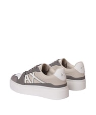 ARMANI EXCHANGE AX LOGO Zapatillas con plataforma lubina marr&oacute;n + arena - Zapatos Mujer - 3