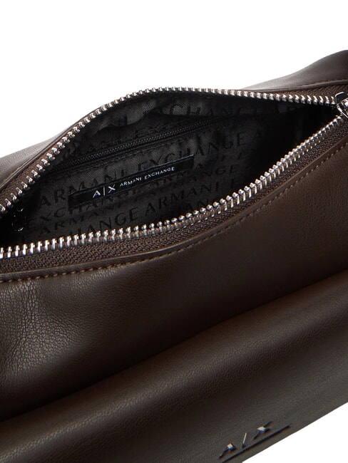 RACHEL Bolso bandolera con bolsillos chocolate caliente - Bolsos Mujer