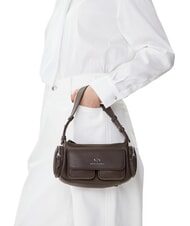 ARMANI EXCHANGE RACHEL Bolso bandolera con bolsillos chocolate caliente - Bolsos Mujer - 5