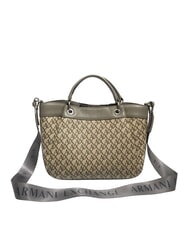 ARMANI EXCHANGE A|X Bolso de mano con bandolera sonido arena / lubina marr&oacute;n - Bolsos Mujer - 3
