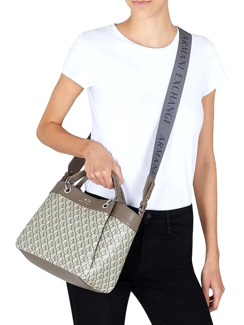 A|X Bolso de mano con bandolera sonido arena / lubina marr&oacute;n - Bolsos Mujer