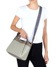 ARMANI EXCHANGE A|X Bolso de mano con bandolera sonido arena / lubina marr&oacute;n - Bolsos Mujer - 5