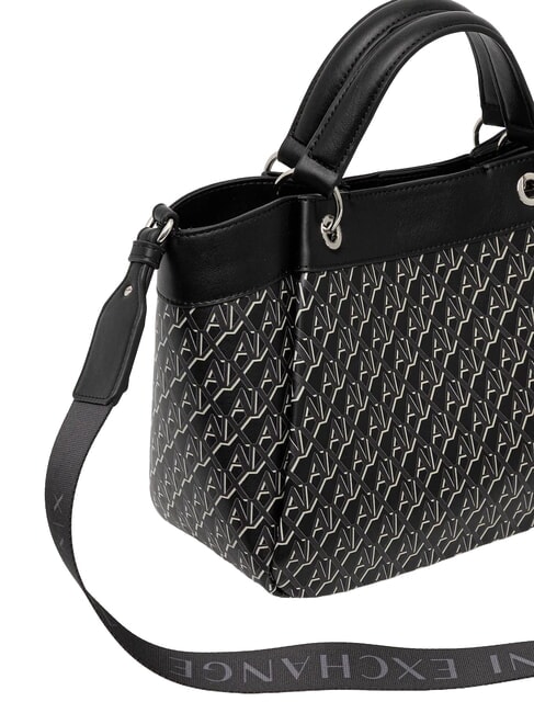 A|X Bolso de mano con bandolera lubina marr&oacute;n / negra - Bolsos Mujer