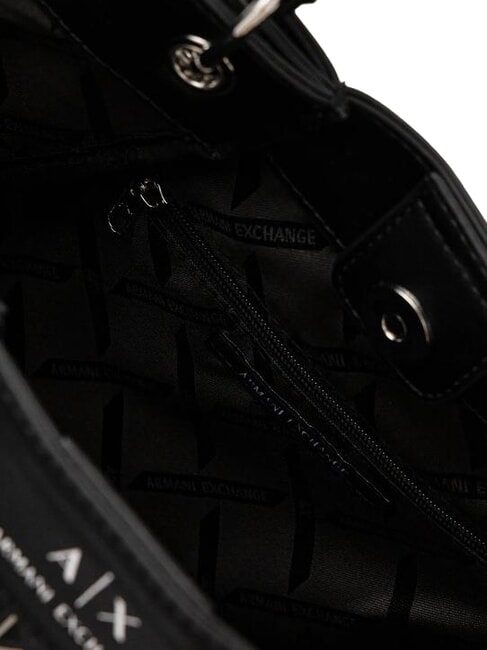 A|X Bolso de mano con bandolera lubina marr&oacute;n / negra - Bolsos Mujer