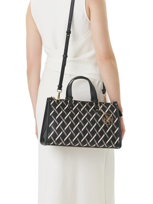 A|X Bolso de mano, con bandolera negro / negro - Bolsos Mujer