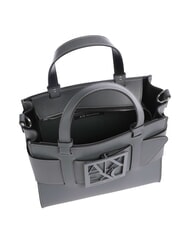 ARMANI EXCHANGE SUSIE Bolso tote, con bandolera acero fr&iacute;o - Bolsos Mujer - 3