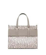 ARMANI EXCHANGE LOGO ALL OVER Bolso de mano con bandolera sonido arena / lubina marr&oacute;n - Bolsos Mujer - 2