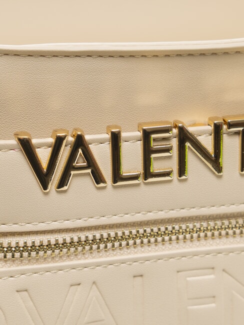 CORA Bolso de mano, con bandolera color crudo - Bolsos Mujer