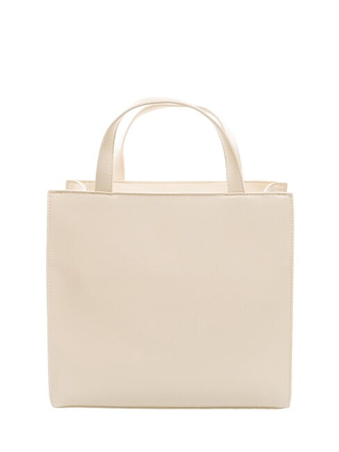 CORA Bolso de mano, con bandolera color crudo - Bolsos Mujer