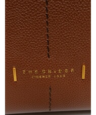 THE BRIDGE LETIZIA Bolsa de compras de cuero BROWN - Bolsos Mujer - 3