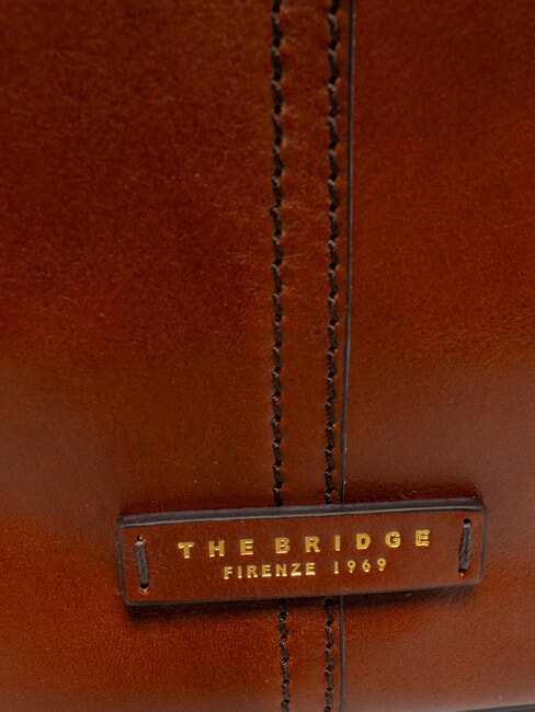 LISA Bolsa de compras de cuero BROWN - Bolsos Mujer