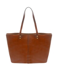 THE BRIDGE LISA Bolsa de compras de cuero BROWN - Bolsos Mujer - 4