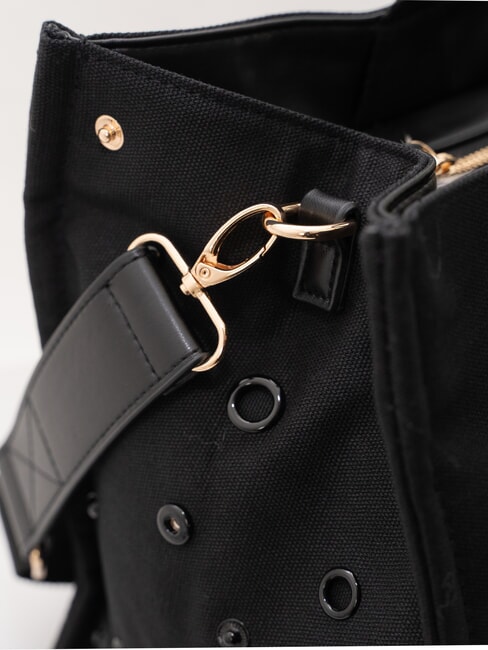 CANVAS Bolso de mano, con bandolera NEGRO - Bolsos Mujer