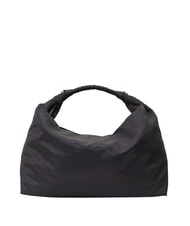 BORBONESE PLIE Bolso hobo mediano negro oscuro - Bolsos Mujer - 3