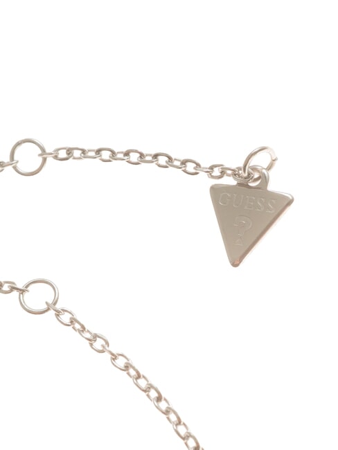 LOVE Collar con dije circular SILVER - Collares