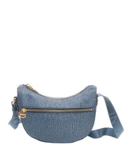 BORBONESE HOBO LUNA MINI ECO LINE Bolsa de hombro lapisl&aacute;zuli azul - Bolsos Mujer - 3