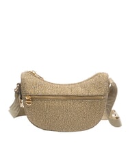 BORBONESE HOBO LUNA MINI ECO LINE Bolsa de hombro aceituna - Bolsos Mujer - 3