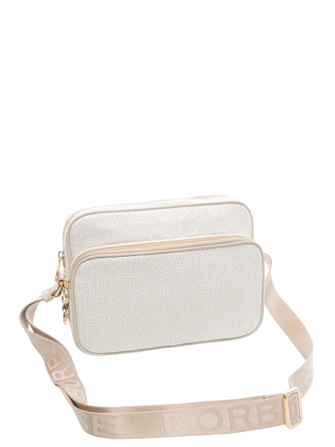 CAMERA CASE SMALL ECO LINE  Bolsa de hombro algod&oacute;n blanco - Bolsos Mujer